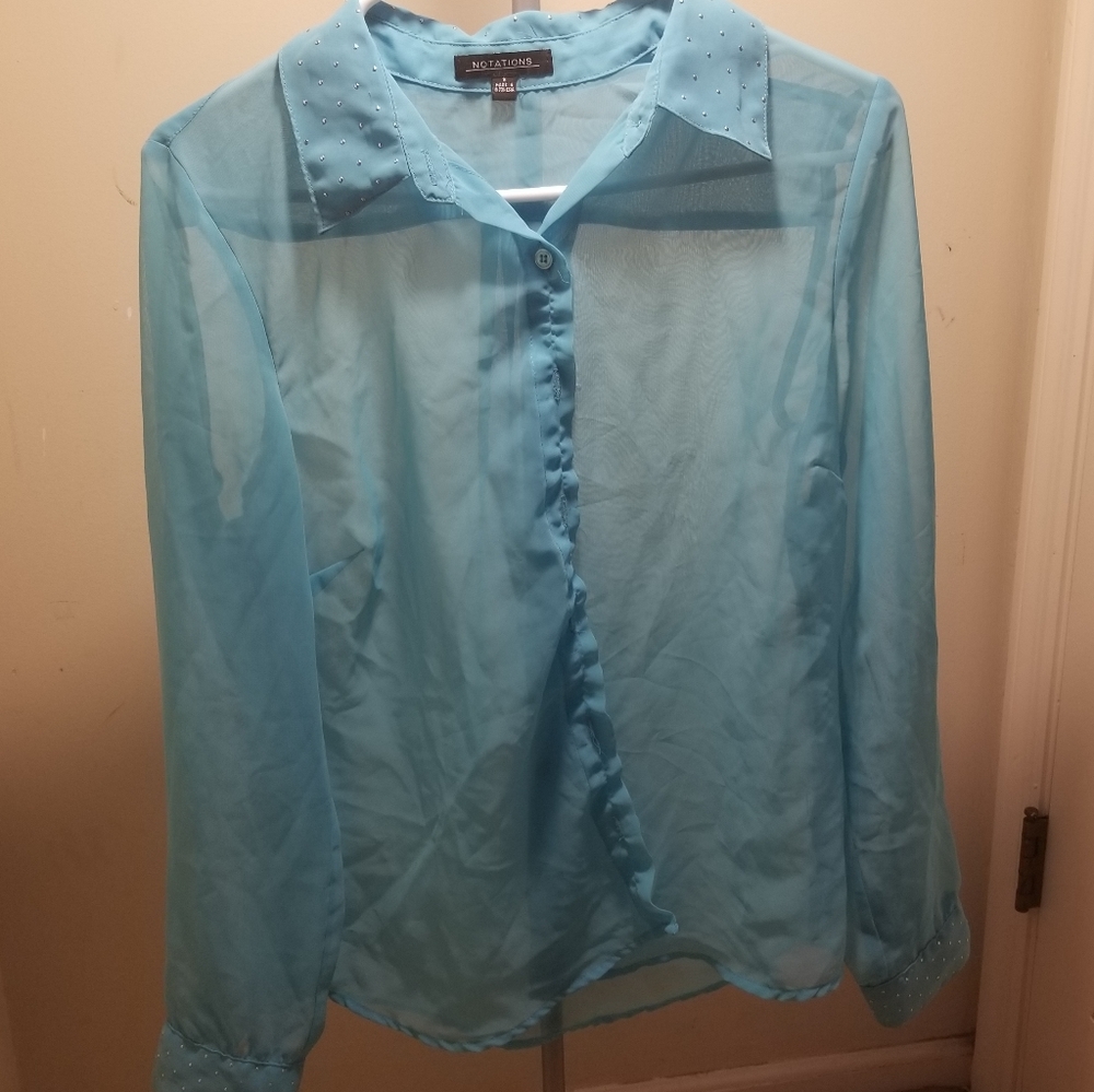 Mesh blouse
